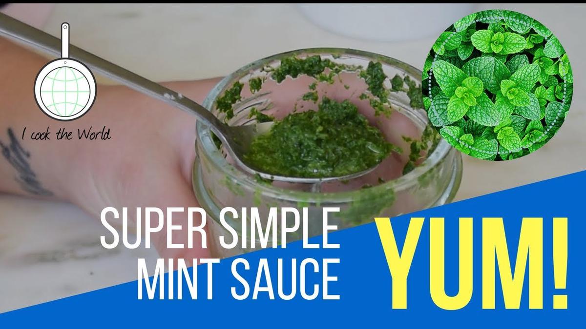 'Video thumbnail for Mint Sauce Recipe Cooking Video - I Cook The World'