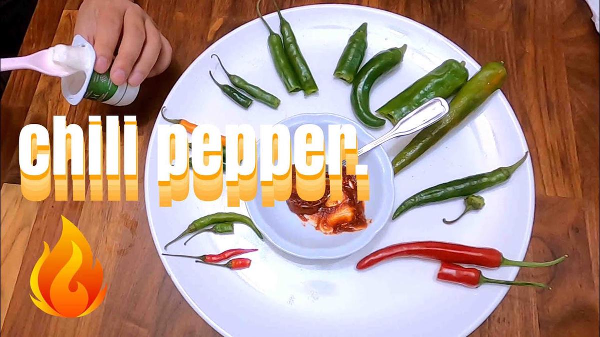 'Video thumbnail for How to Eat Korean Chili Peppers with Ssamjang | feat Spicy Gochujang #풋고추 #청양고추 #오이고추 #아삭이고추 #홍고추'