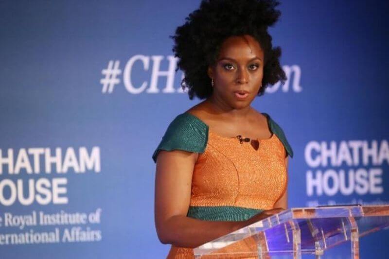 Watch chimamanda Adichie’s latest speech at annual Chatham House’s conference on feminism and gender roles