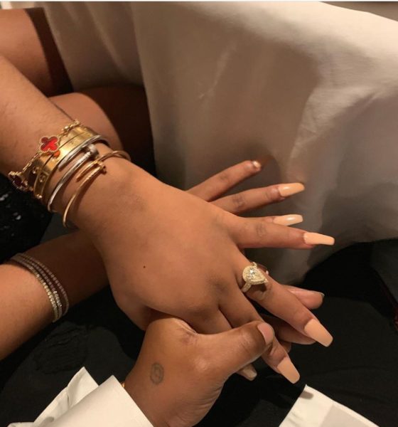 Chioma's engagement ring from Davido