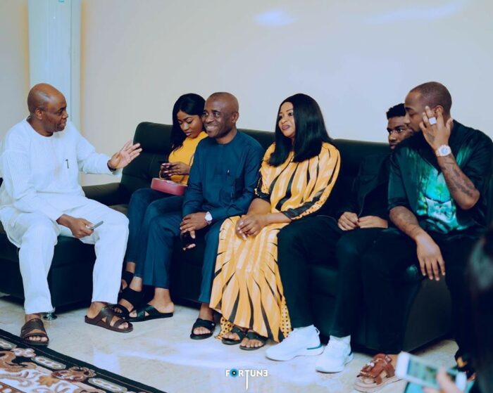 Davido and Chioma marriage introduction