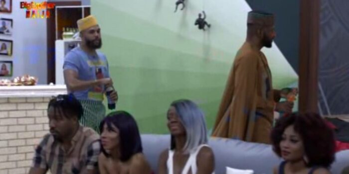 Jidenna was given a tour of the Big Brother house by Ebuka