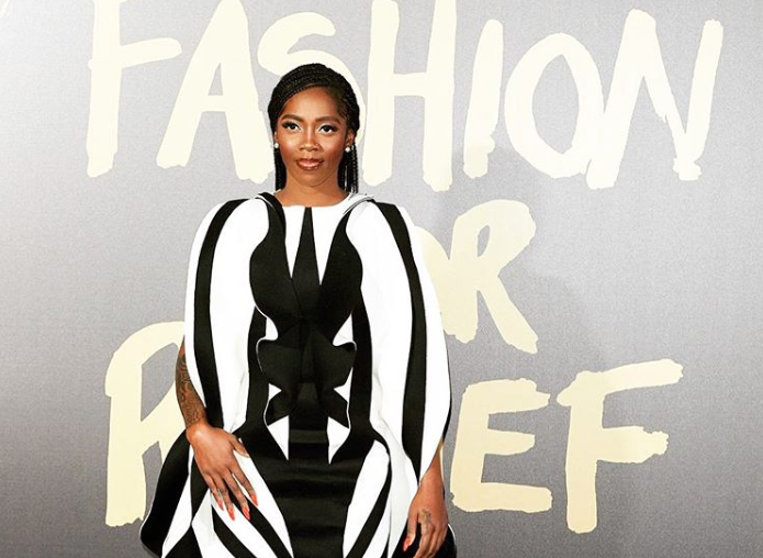 Tiwa Savage, Fashion For Relief red carpet