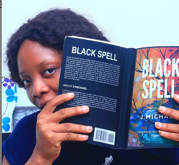 Woman reading Blacking Spell - benefits of reading