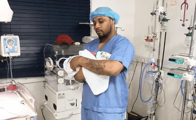 B-Red and his girlfriend, Faith welcome a baby boy!