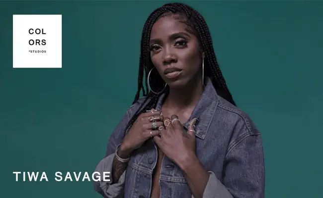 Watch Tiwa Savage perform her new song, Attention on ColorsxStudios