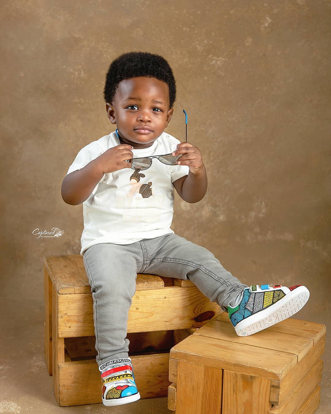 Toolz shares first picture of herself and Tunde Demuren's son and we're gushing!
