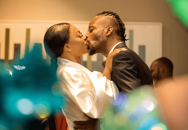 Check out these pictures from 9ice and Olasunkanmi's court and traditional wedding [photos]