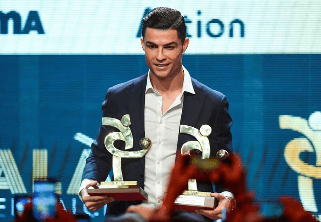 Cristiano Ronaldo is the Serie A Player of the year!