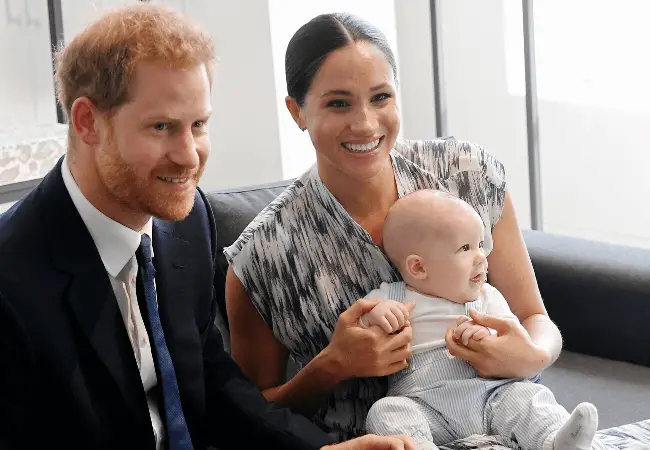 Baby Archie takes center stage in Meghan Markle and Prince Harry's Christmas card