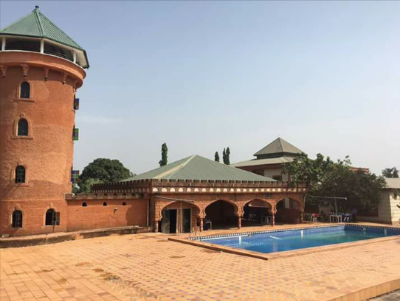 A view of Prince Ned Nwoko mansion inac Delta Stattea