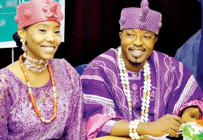 Oluwo of Iwo announces end of marriage to Jamaican wife, Chanel Chin