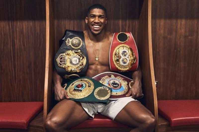Anthony-Joshua shared this photo on his Instagram page