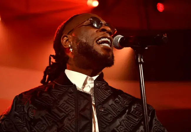 Watch Burna Boy deliver a thrilling performance at the pre-Grammys party