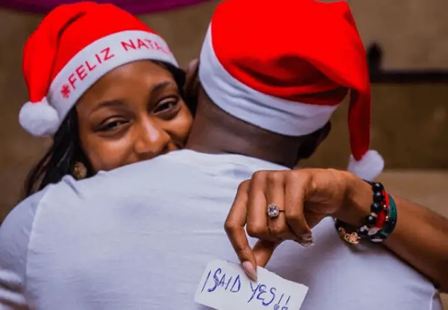 #TheKhadoniWedding: Watch how Gedoni popped the question to Khafi during their vacation [video]