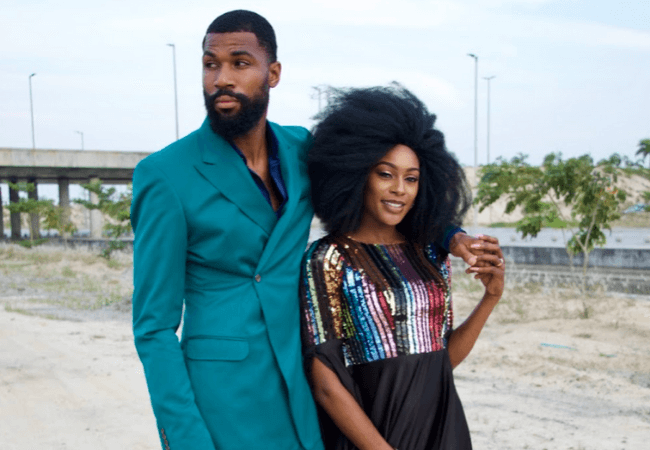 Watch #BBNaija's Mike Edwards and his wife, Perri discuss how they met