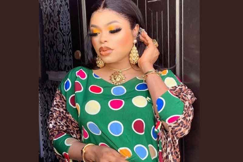 Bobrisky shared this photo on her Instagram page