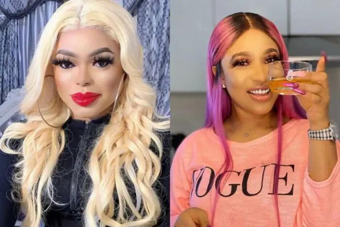 Bobrisky and Tonto Dikeh