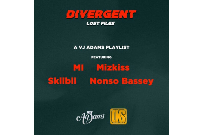 COVER ART FOR VJ Adams' EP - Divergent (Lost Files)