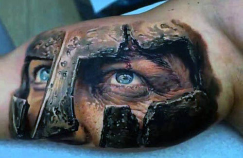 An example of a 3D tattoo