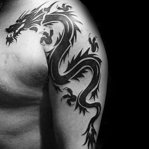 An example of dragon tattoo