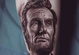 An example of a portrait tattoo