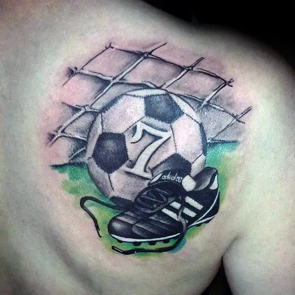 An example of a sports tattoo