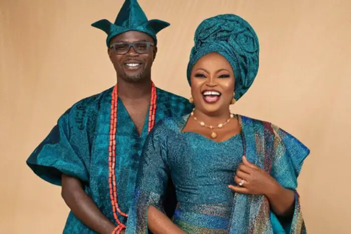 Funke Akindele and hubby celebrate wedding anniversary