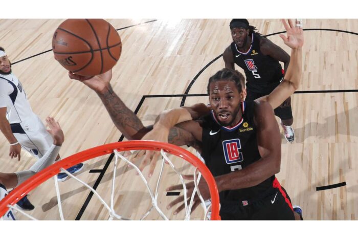 Kawhi Leaonard helps LA Clippers clip the Dallas Maverick in game 1 of the playoffs