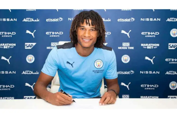 Nathan Ake signs five-year deal with Manchester City