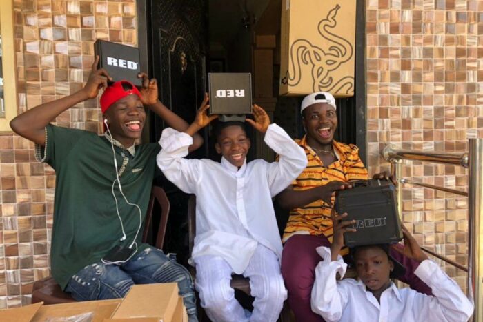 Ikorodu Bois receive even more gifts from RED and Razer [photos]