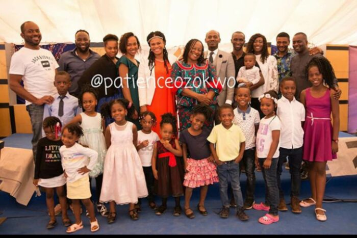 Patience Ozokwo lovely photos with her children and grandchildren