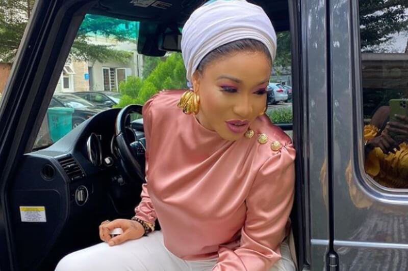 Tonto Dikeh reveals son King Andre's relationship with nanny