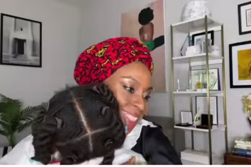 Chimamanda Adichie praise daughter in Igbo