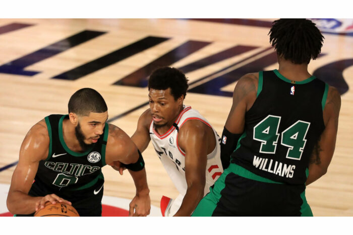 Celtics rally back late to beat the Raptors and take a 2-0 series lead