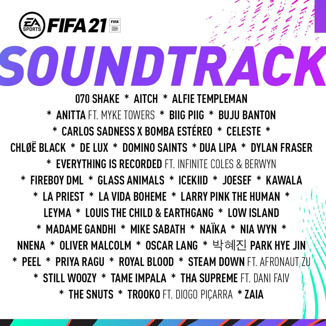 Fireboy DML's 'Scatter', Rema's 'Beamer' and others make FIFA 21 soundtrack| See the full list