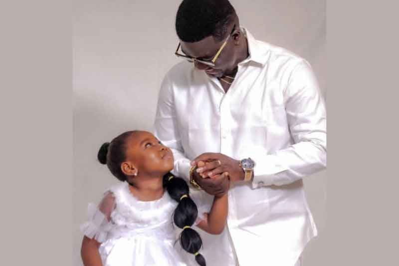Seyi-law-and-his-daughter-Tiwa: The comedian shared the photo to celebrate his daughter's birthday