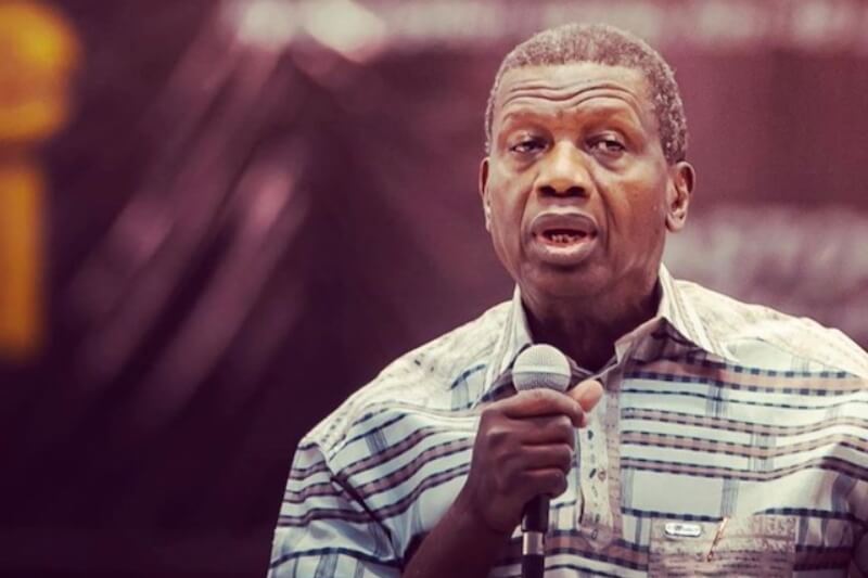 Adeboye says Nigeria may choke to death from d