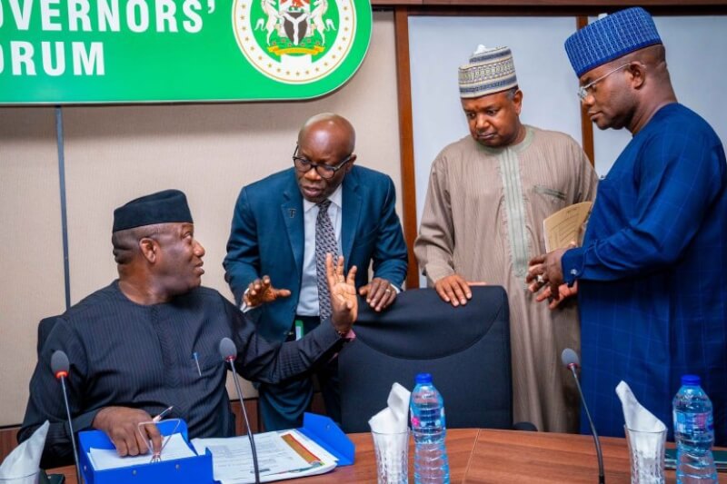 Nigerian Governors plead with #EndSARS protesters to end protest