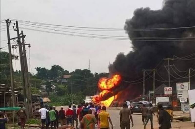explosions in Lagos