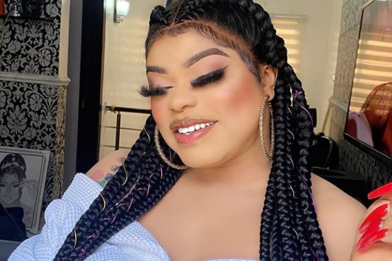 Bobrisky brags about getting an iPhone 12