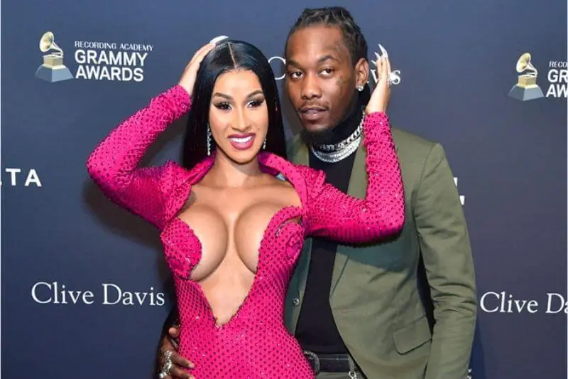 Cardi B celebrates 28th birthday party with Offset, kisses, and a new Rolls Royce