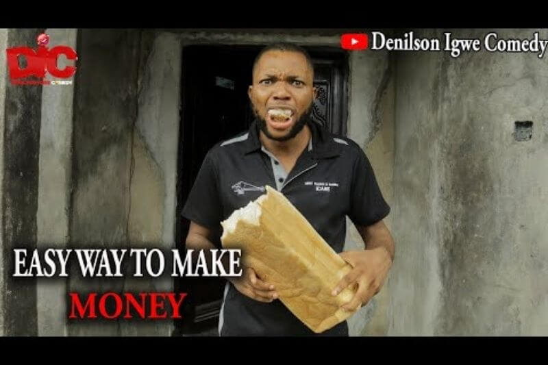 Let Denilson Igwe show you the easy way to make money in this new comedy skit| Watch on Sidomex