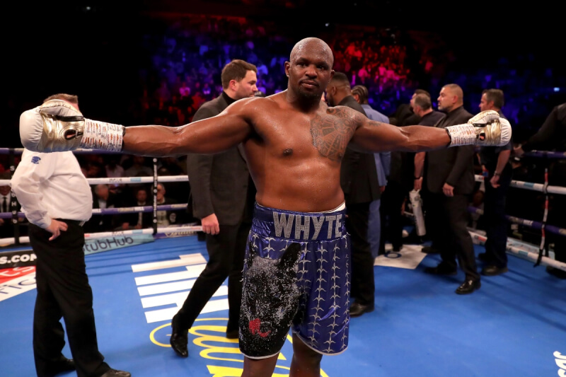 Dillian Whyte continues his verbal assault on Wilder