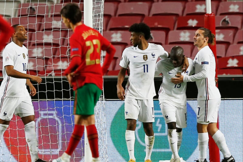 Kante punishes Portugal for poor showing at the Nations League