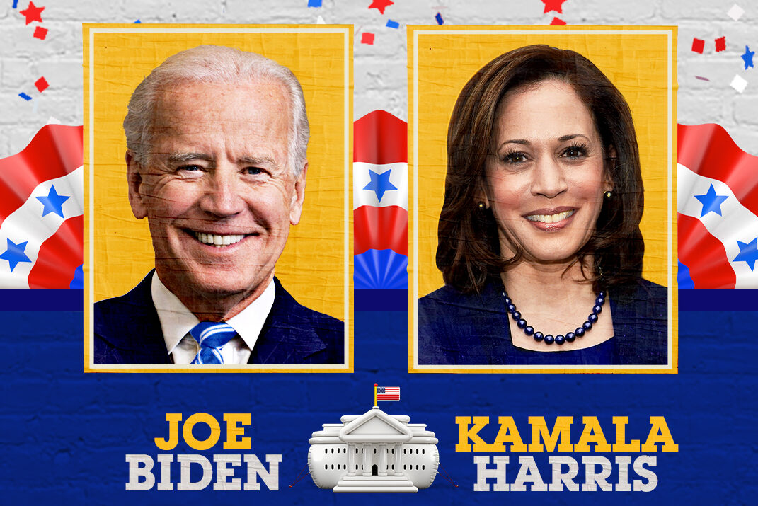 Congratulations Joe Biden Kamala Harris