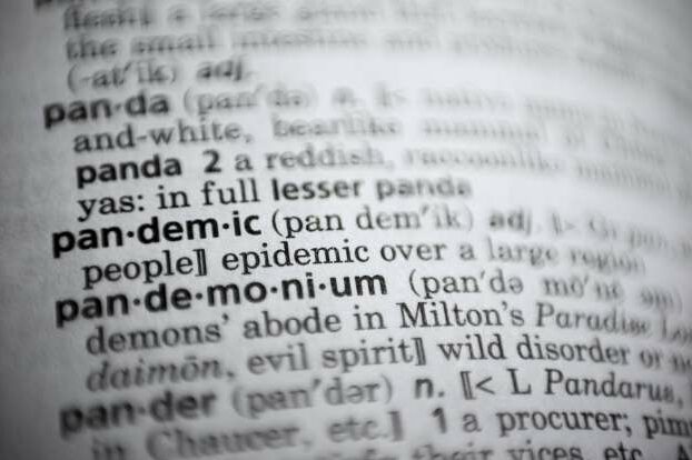 Merriam-Webster picks 'pandemic' as its top word of 2020