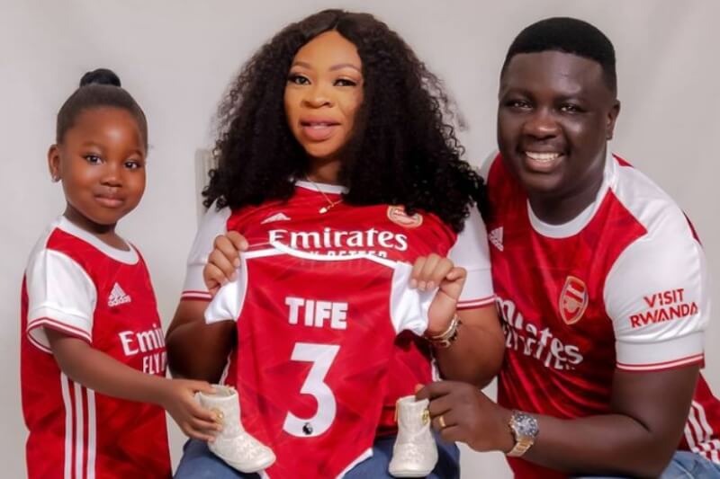 Seyi Law and wife welcomed a baby girl