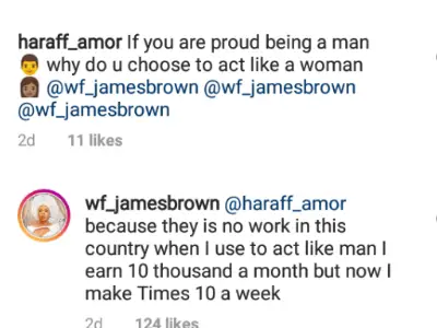 why James Brown became a crossdresser