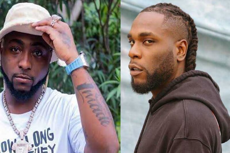 Davido and Burna Boy allegedly engaged in a fight
